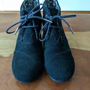 Toms Black Kids Boots